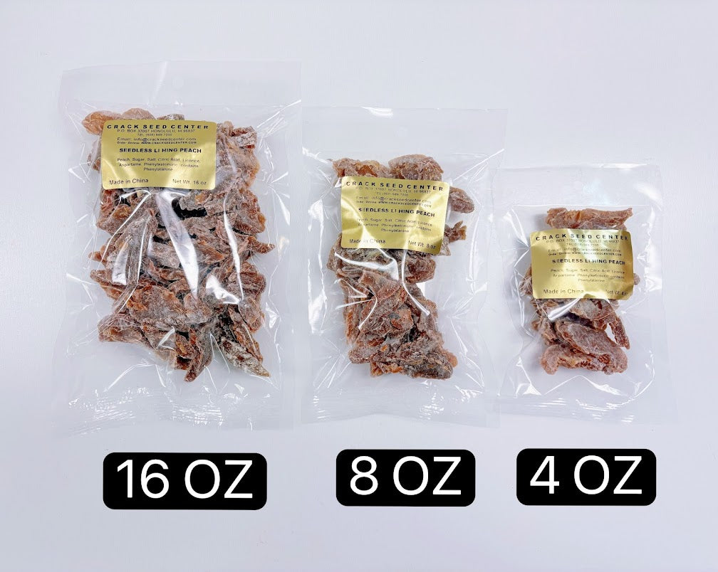 Seedless Li Hing Peach