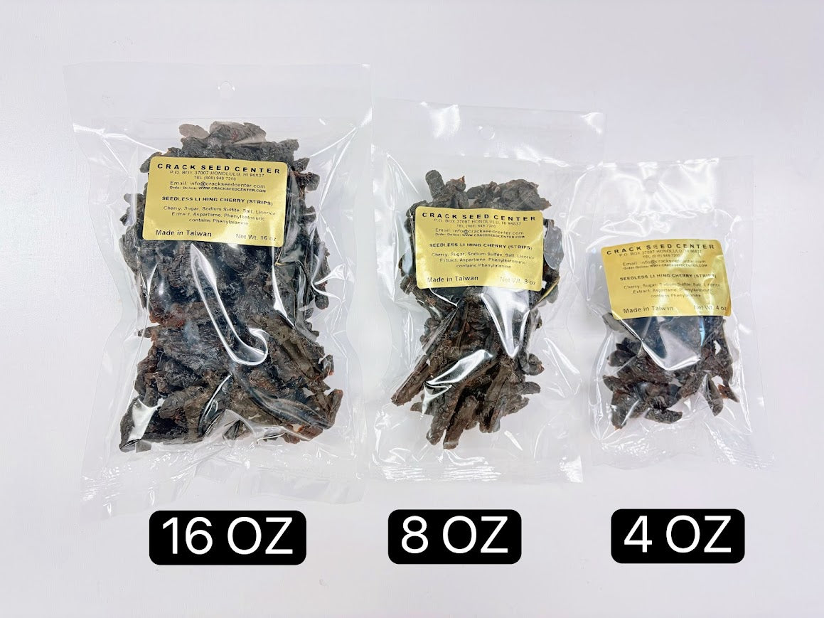 Seedless Li Hing Cherry (strip)