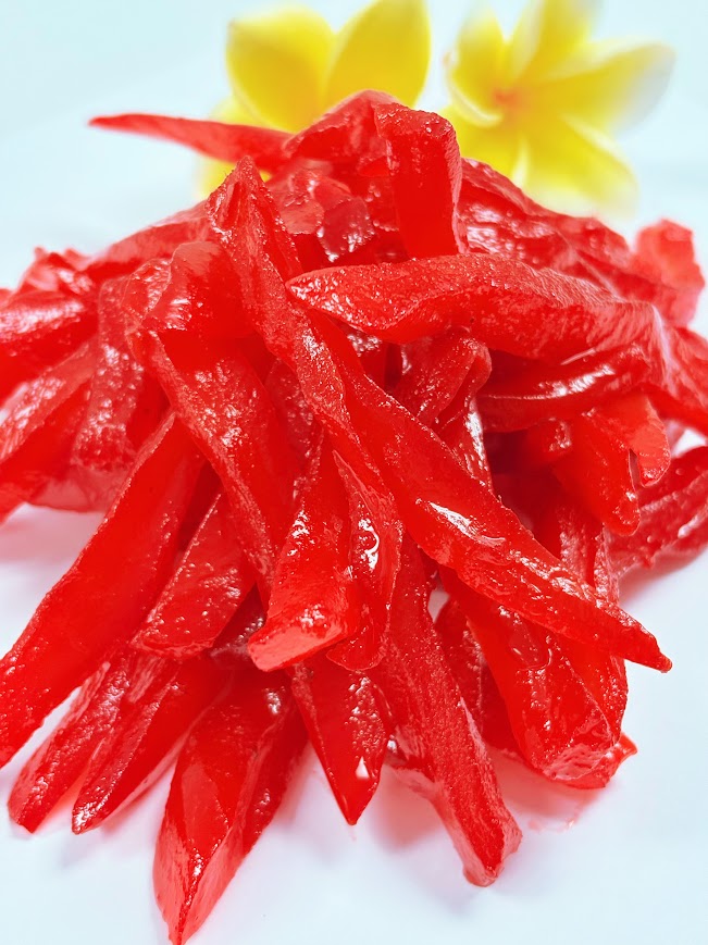 Sweet Sour Shredded Mango with Li Hing Mui