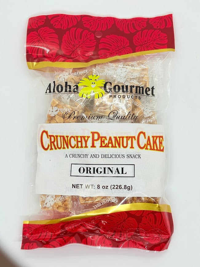 Crunchy Peanut Cake - Aloha Gourmet