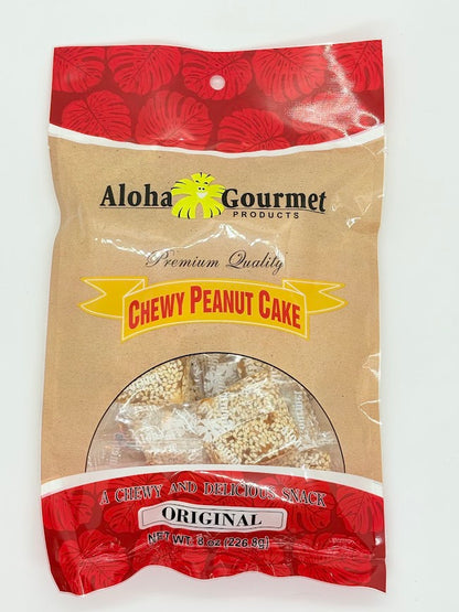 Chewy Peanut Cake - Aloha Gourmet